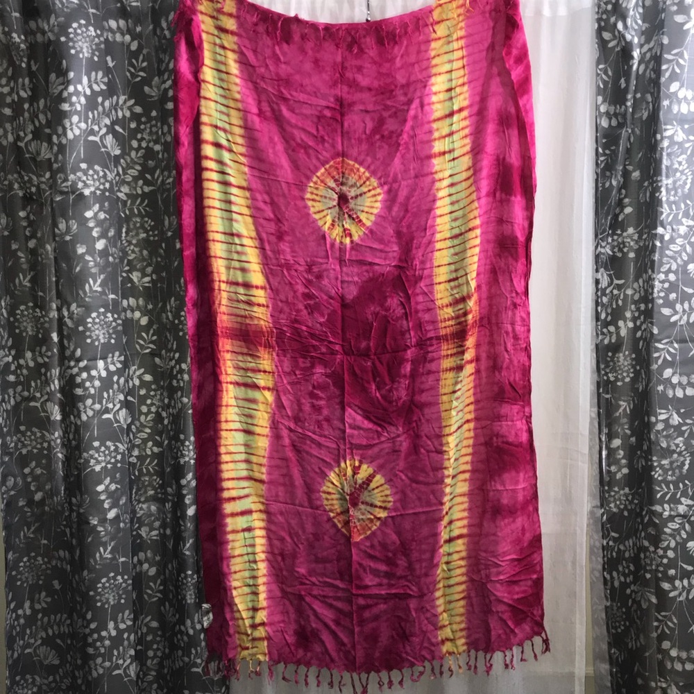 Bathing suit wrap/scarf